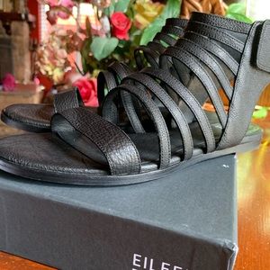 Eileen Fisher black Otto-LT Sandal
